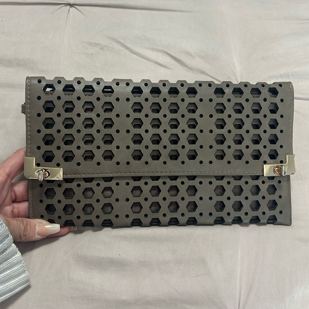 Stylish Cutout Clutch